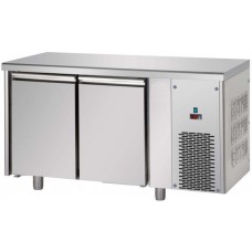 Tavolo Refrigerato Temperatura Negativa 2 Sportelli con Piano Superiore profondità cm 70